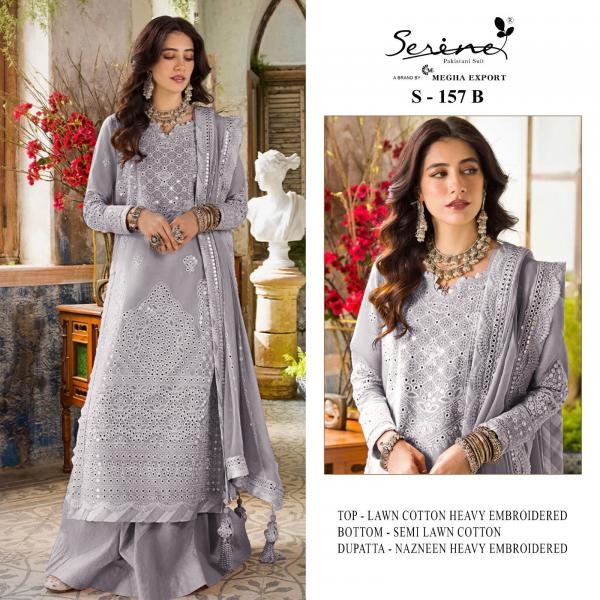 Serine S 157 Fancy lawn Designer Pakistani Suit Collection